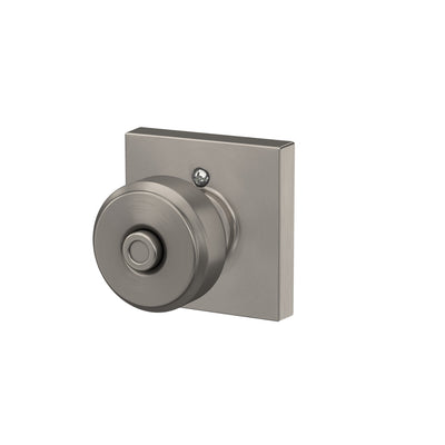 Schlage Bowery Knob Bed & Bath Lock Collins Trim