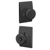 Schlage Bowery Knob Bed & Bath Lock Century Trim