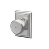 Schlage Bowery Knob Bed & Bath Lock Addison Trim