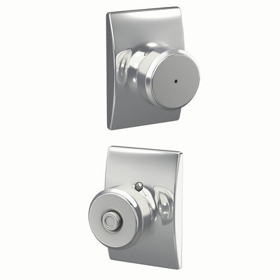 Schlage Bowery Knob Bed & Bath Lock Century Trim