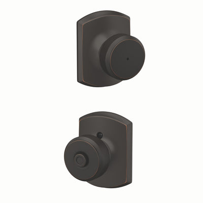 Schlage Bowery Knob Bed & Bath Lock