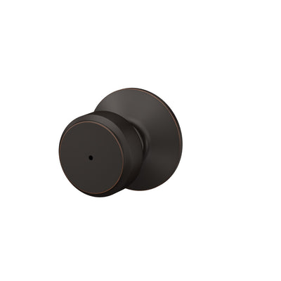 Schlage Knob Bed & Bath Lock Standard Trim