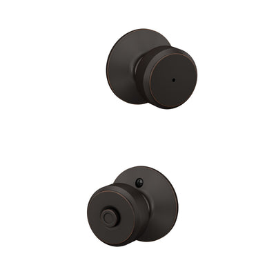 Schlage Knob Bed & Bath Lock Standard Trim