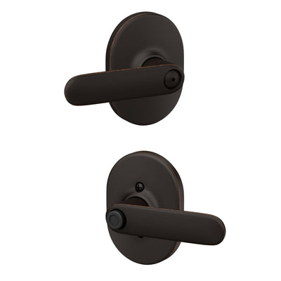 Schlage Davlin Lever Bed & Bath Lock Remsen Trim