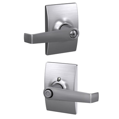 Schlage Lever Bed & Bath Lock Century Trim