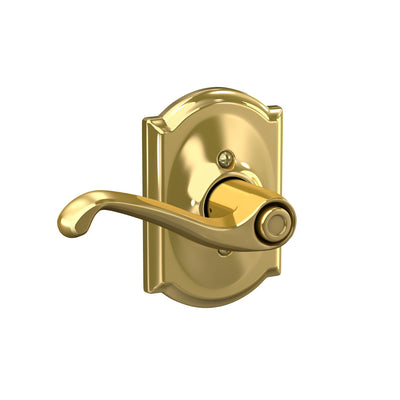 Schlage Flair Lever Bed & Bath Lock Camelot Trim