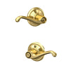 Schlage Flair Lever Bed & Bath Lock Standard Trim