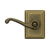 Schlage Flair Lever Bed & Bath Lock Addison Trim