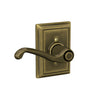 Schlage Flair Lever Bed & Bath Lock Addison Trim