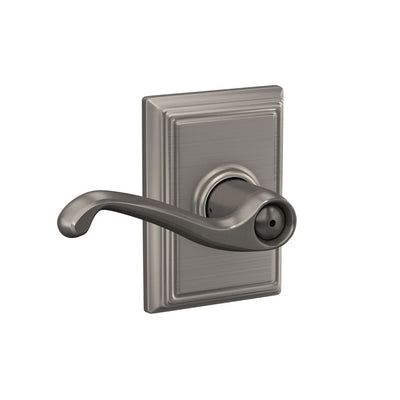 Schlage Flair Lever Bed & Bath Lock Addison Trim