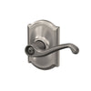 Schlage Flair Lever Bed & Bath Lock Camelot Trim