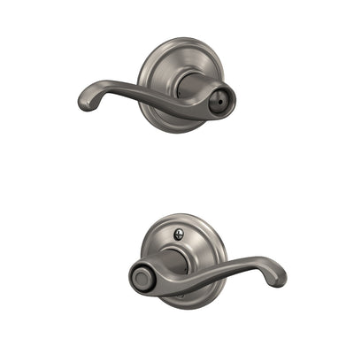 Schlage Flair Lever Bed & Bath Lock Standard Trim