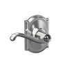 Schlage Flair Lever Bed & Bath Lock Camelot Trim