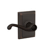 Schlage Flair Lever Bed & Bath Lock Addison Trim