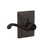 Schlage Flair Lever Bed & Bath Lock Addison Trim