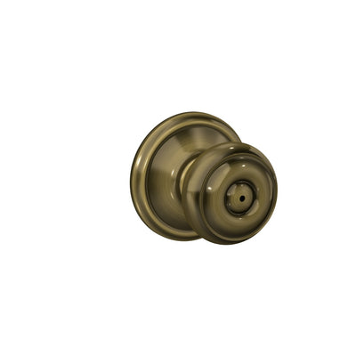 Schlage Knob Bed & Bath Lock Standard Trim