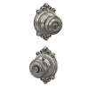 Schlage Georgian Knob Bed & Bath Lock Brookshire Trim