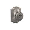 Schlage Georgian Knob Bed & Bath Lock Camelot Trim