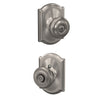 Schlage Georgian Knob Bed & Bath Lock Camelot Trim