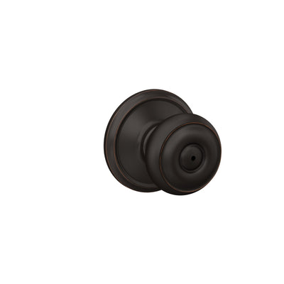 Schlage Knob Bed & Bath Lock Standard Trim