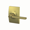 Schlage Latitude Lever Bed & Bath Lock Century Trim