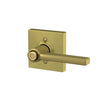 Schlage Latitude Lever Bed & Bath Lock Collins Trim