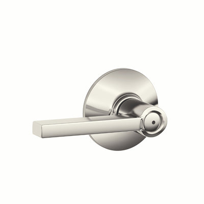 Schlage Latitude Lever Bed & Bath Lock Standard Trim