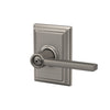 Schlage Latitude Lever Bed & Bath Lock Addison Trim