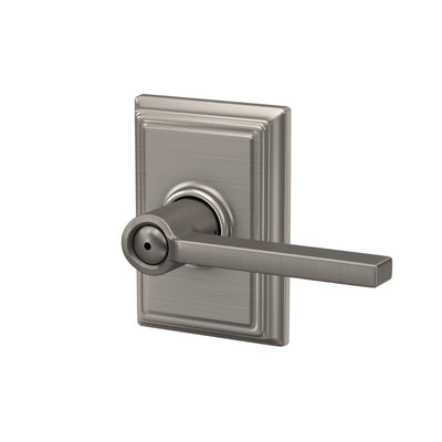 Schlage Latitude Lever Bed & Bath Lock Addison Trim