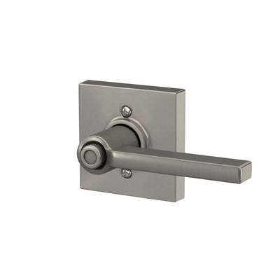 Schlage Latitude Lever Bed & Bath Lock Collins Trim