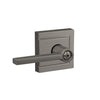 Schlage Latitude Lever Bed & Bath Lock Upland Trim