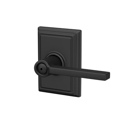 Schlage Latitude Lever Bed & Bath Lock Addison Trim