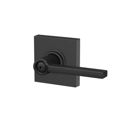 Schlage Latitude Lever Bed & Bath Lock Collins Trim