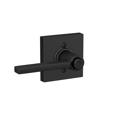 Schlage Latitude Lever Bed & Bath Lock Collins Trim