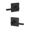 Schlage Latitude Lever Bed & Bath Lock Collins Trim