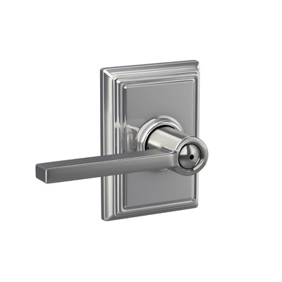 Schlage Latitude Lever Bed & Bath Lock Addison Trim