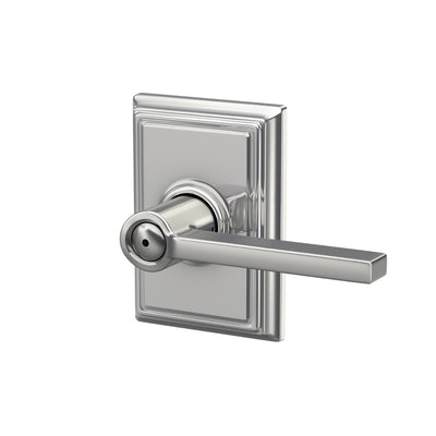 Schlage Latitude Lever Bed & Bath Lock Addison Trim