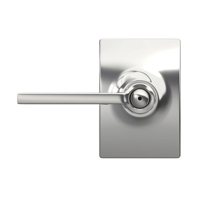 Schlage Latitude Lever Bed & Bath Lock Century Trim