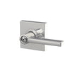 Schlage Latitude Lever Bed & Bath Lock Collins Trim