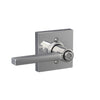 Schlage Latitude Lever Bed & Bath Lock Collins Trim