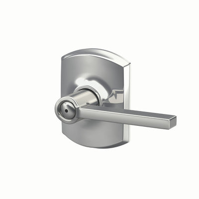 Schlage Latitude Lever Bed & Bath Lock Greenwich Trim