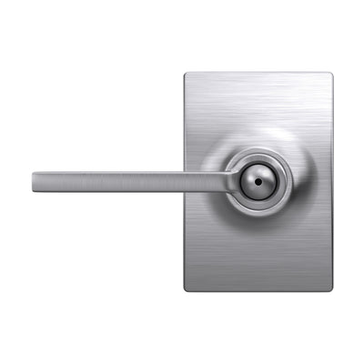 Schlage Latitude Lever Bed & Bath Lock Century Trim