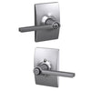 Schlage Latitude Lever Bed & Bath Lock Century Trim