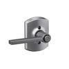 Schlage Latitude Lever Bed & Bath Lock Greenwich Trim