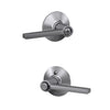 Schlage Latitude Lever Bed & Bath Lock Standard Trim