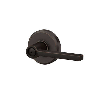 Schlage Latitude Lever Bed & Bath Lock Greyson Trim