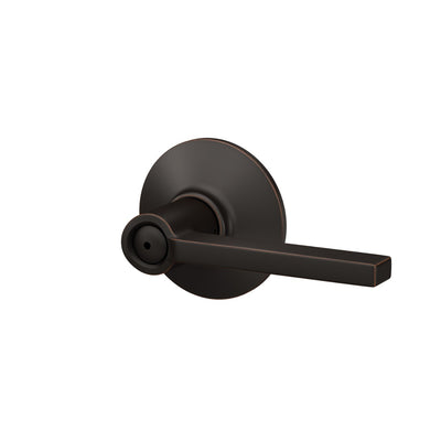 Schlage Latitude Lever Bed & Bath Lock Standard Trim