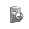 Schlage Orbit Knob & Bath Lock Century Trim