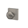 Schlage Plymouth Knob Bed & Bath Lock Collins Trim