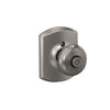 Schlage Plymouth Knob Bed & Bath Lock Greenwich Trim